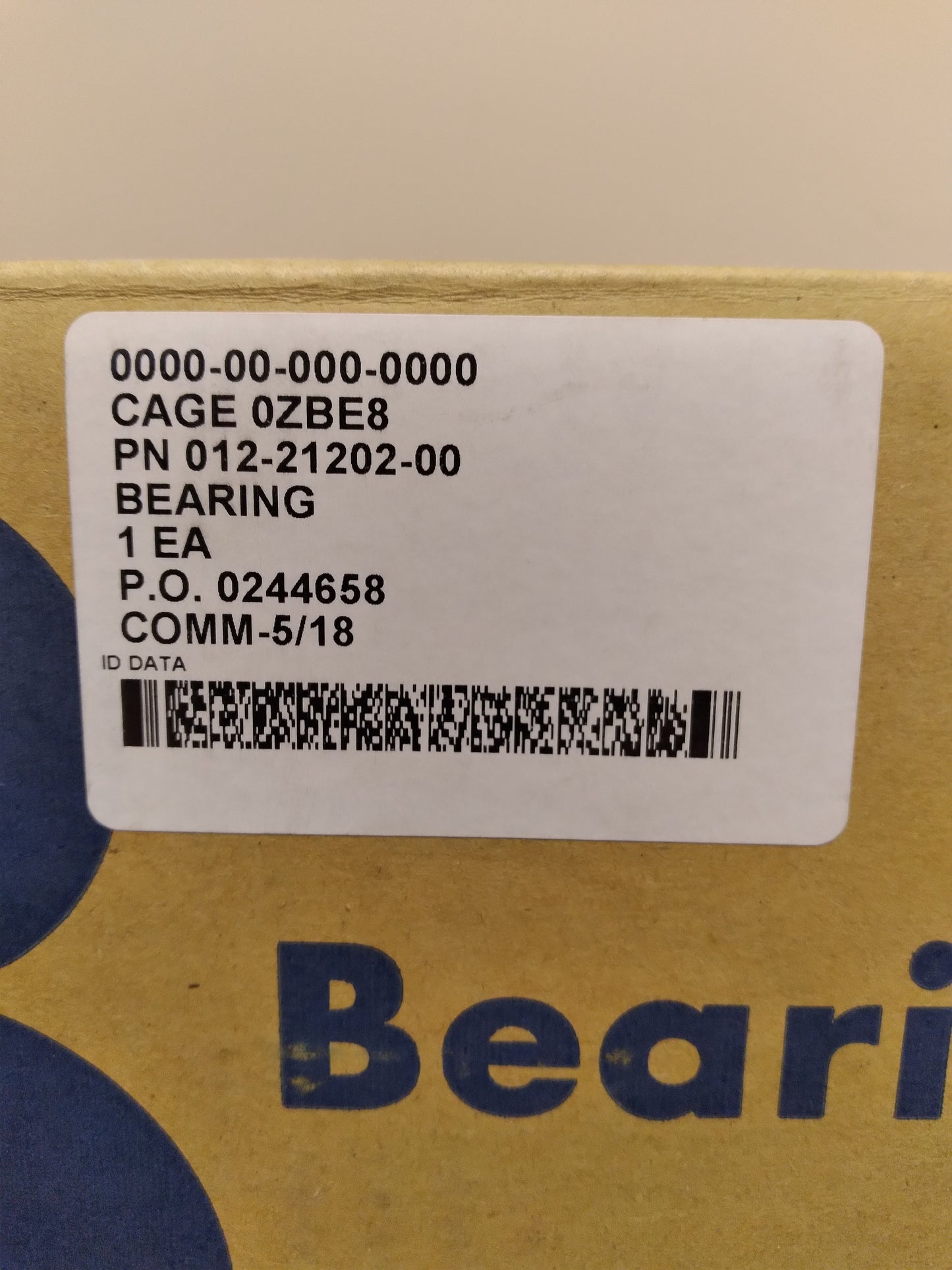 KATO GENERATOR BEARING 012-21202-00