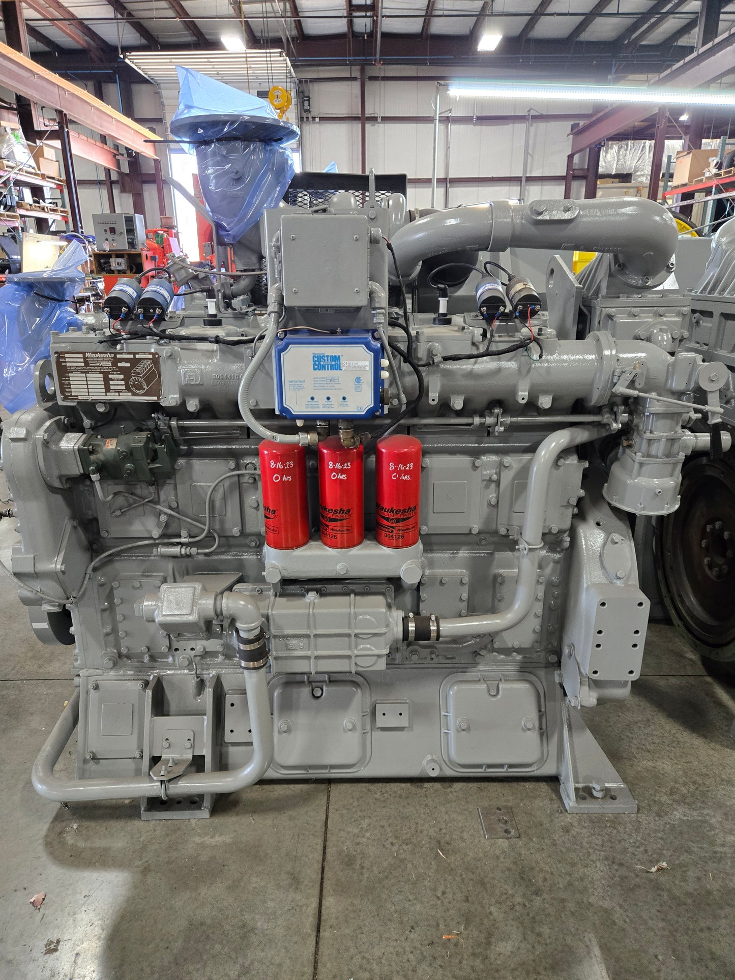 Waukesha VGF - F18GL Engine- rebuilt (serial # 13975/3)