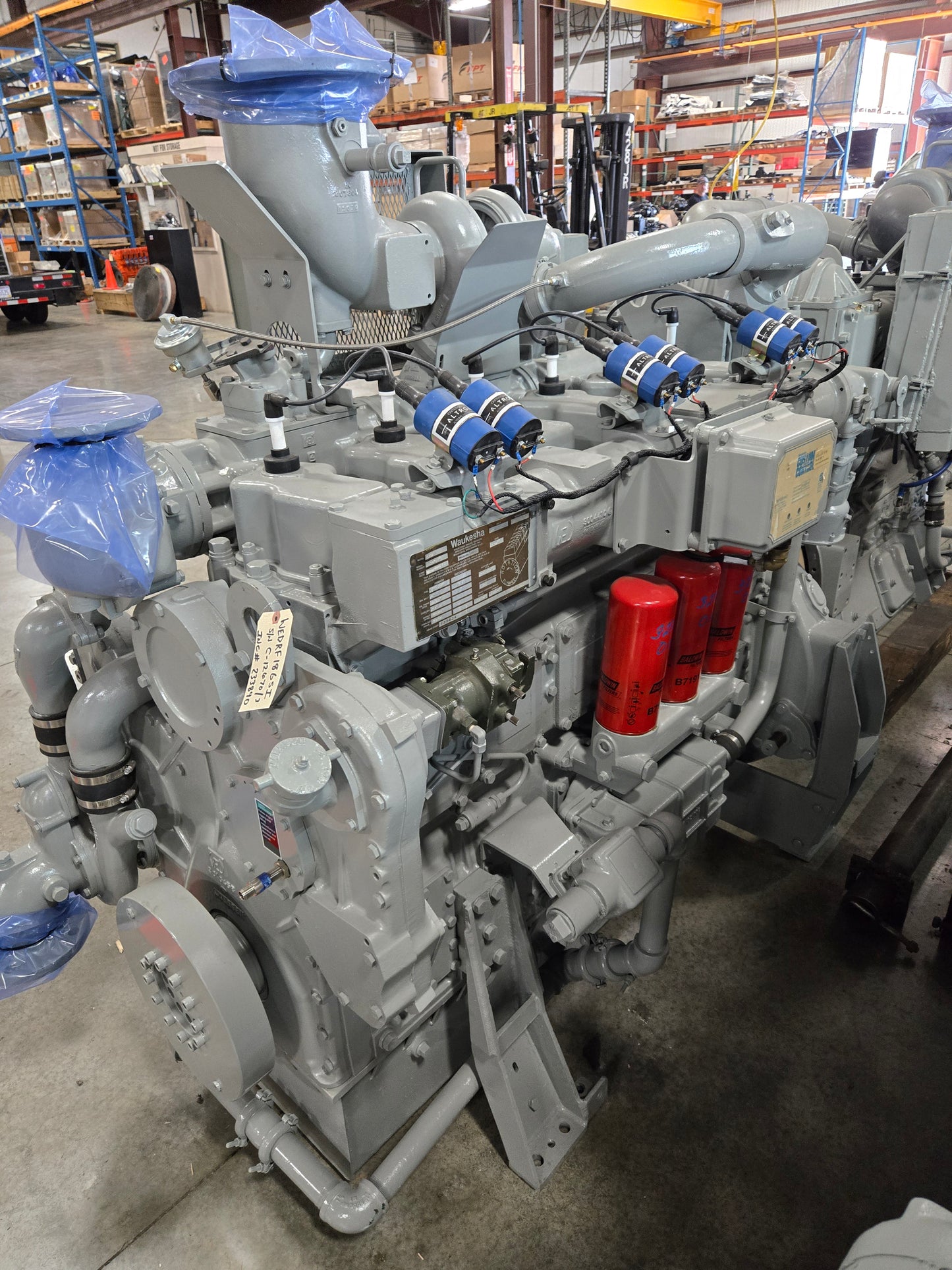 Waukesha VGF - F18GSI Engine - rebuilt (serial # 12670/3)