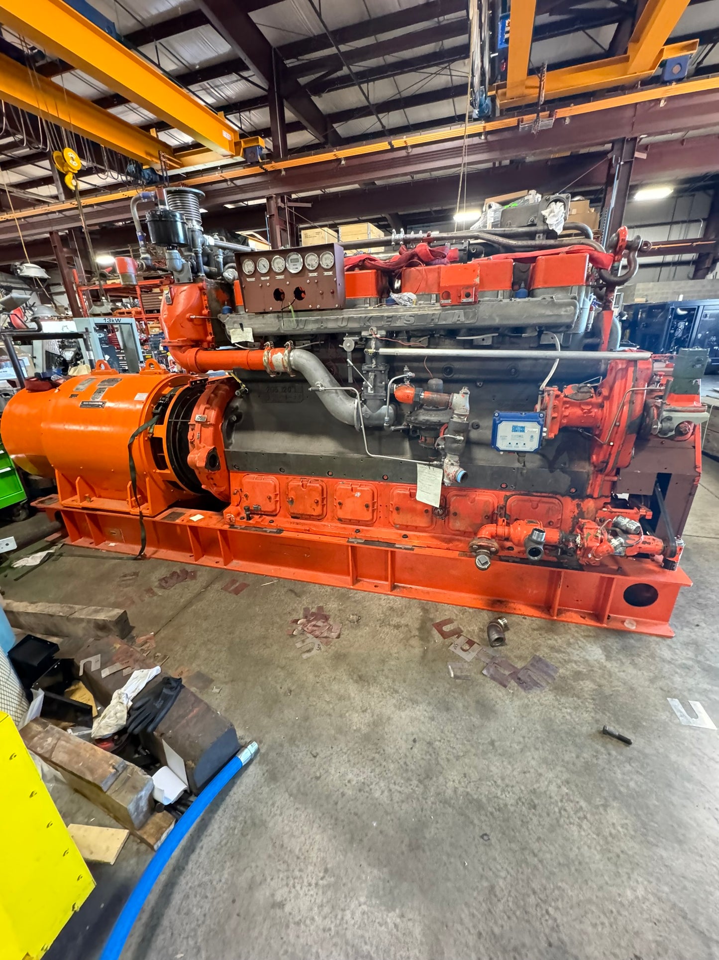 500 KW - Waukesha VHP3521GSI, 1200 RPM, 60 HZ, 480 VAC