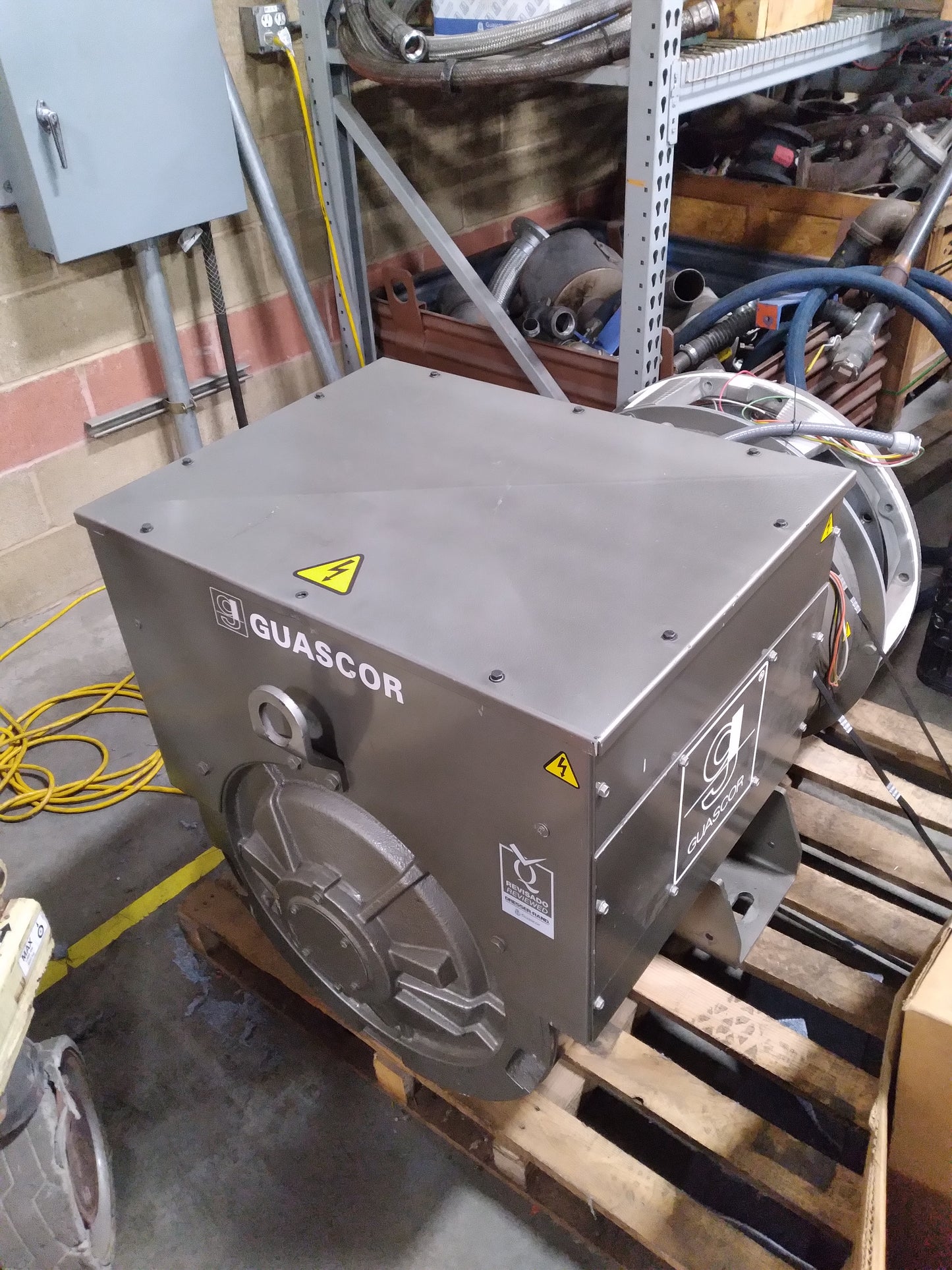 429 KW - Leroy Somer Alternator, LSA 47.2M7, 1800 rpm, 480 VAC