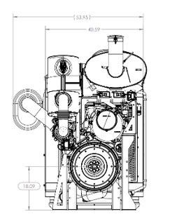 FPT C87 Tier 4 DIESEL Power Unit