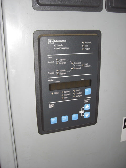 800 AMP - Close Transition Transfer Switch