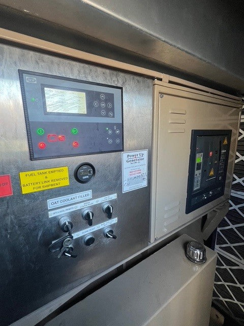 1500 Kw - Rental Generator - Cummins Diesel Engine
