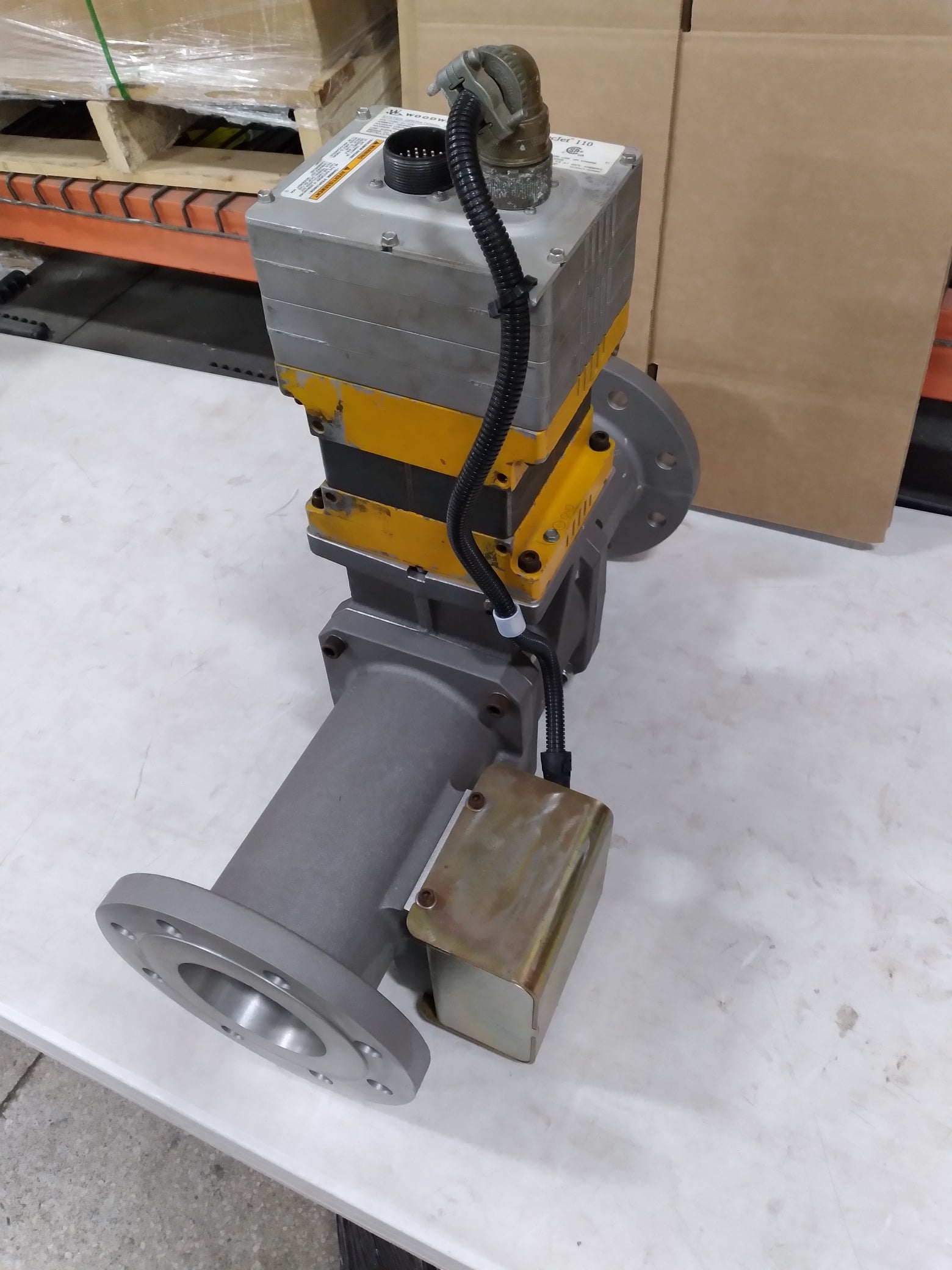 REBUILT WOODWARD TECJET 8407-523 FUEL METERING VALVE