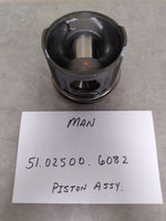 MAN OE 51.02500.6082 PISTON ASSEMBLY