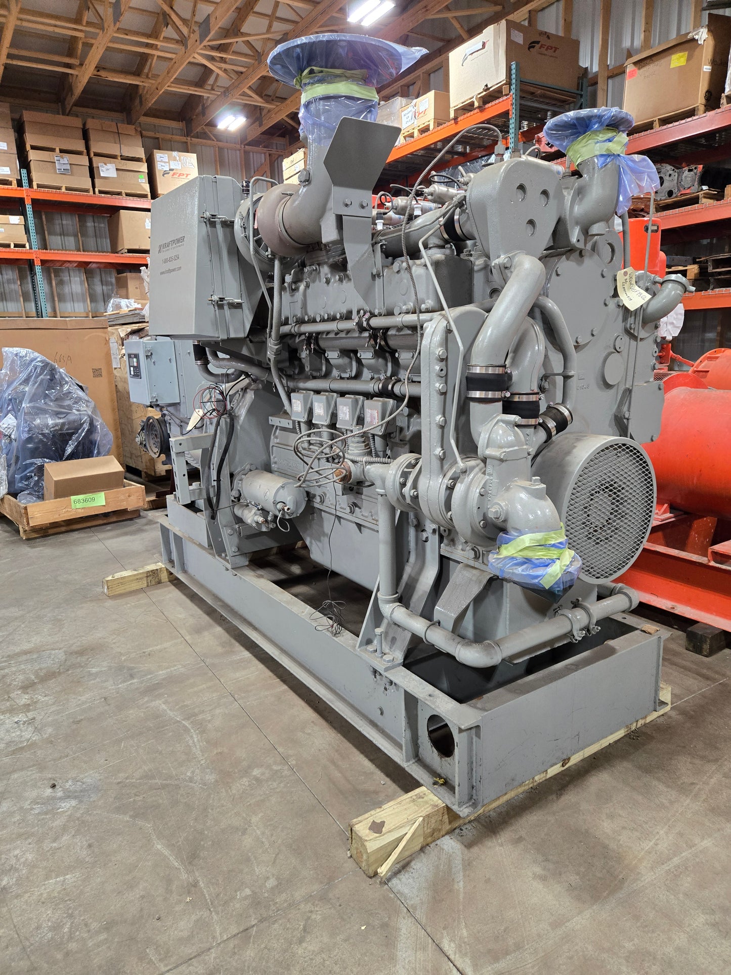 280 KW - WAUKESHA VGF18GL - GENSET (REBUILT)