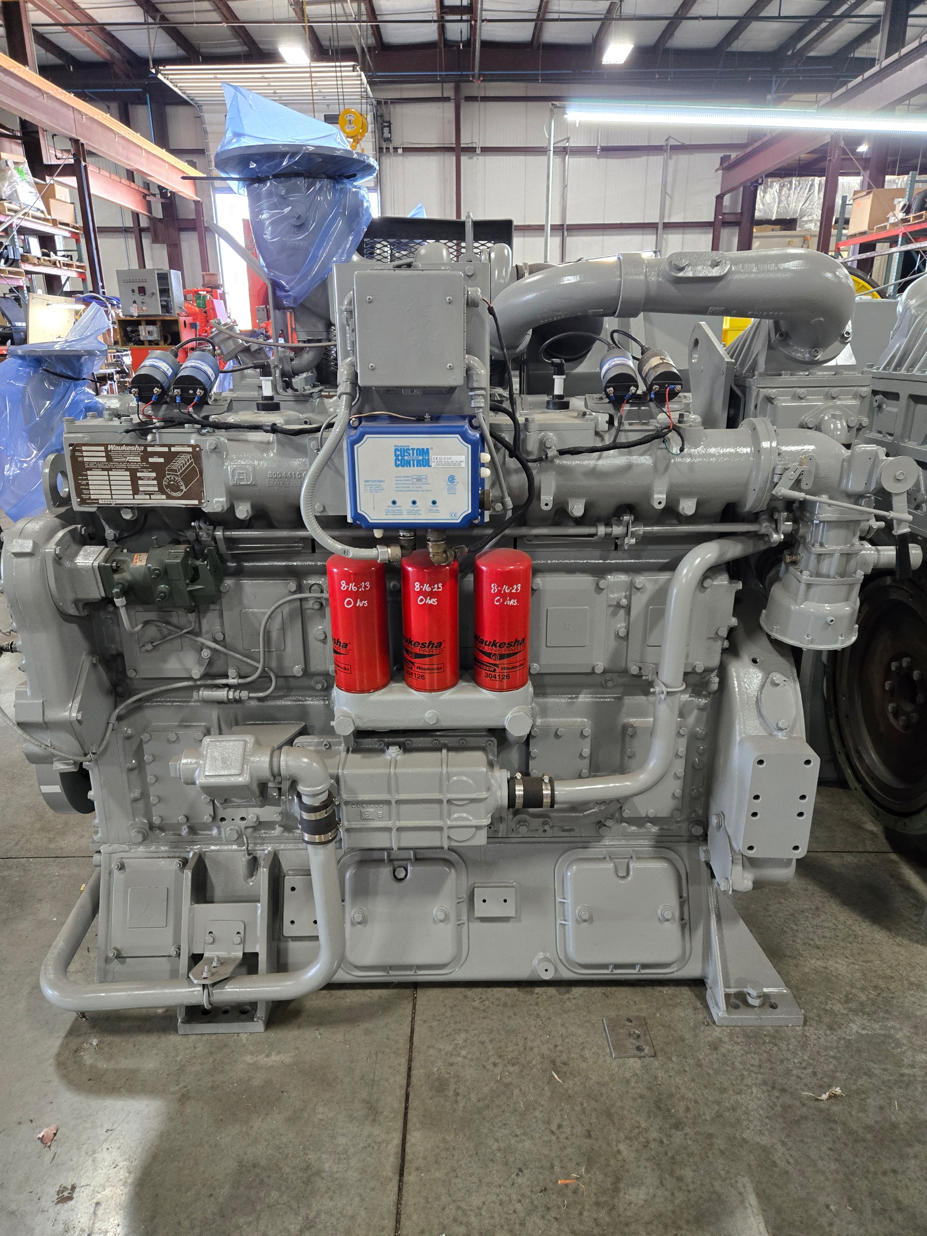 Waukesha VGF - F18GL Engine- rebuilt (serial # 13975/3)