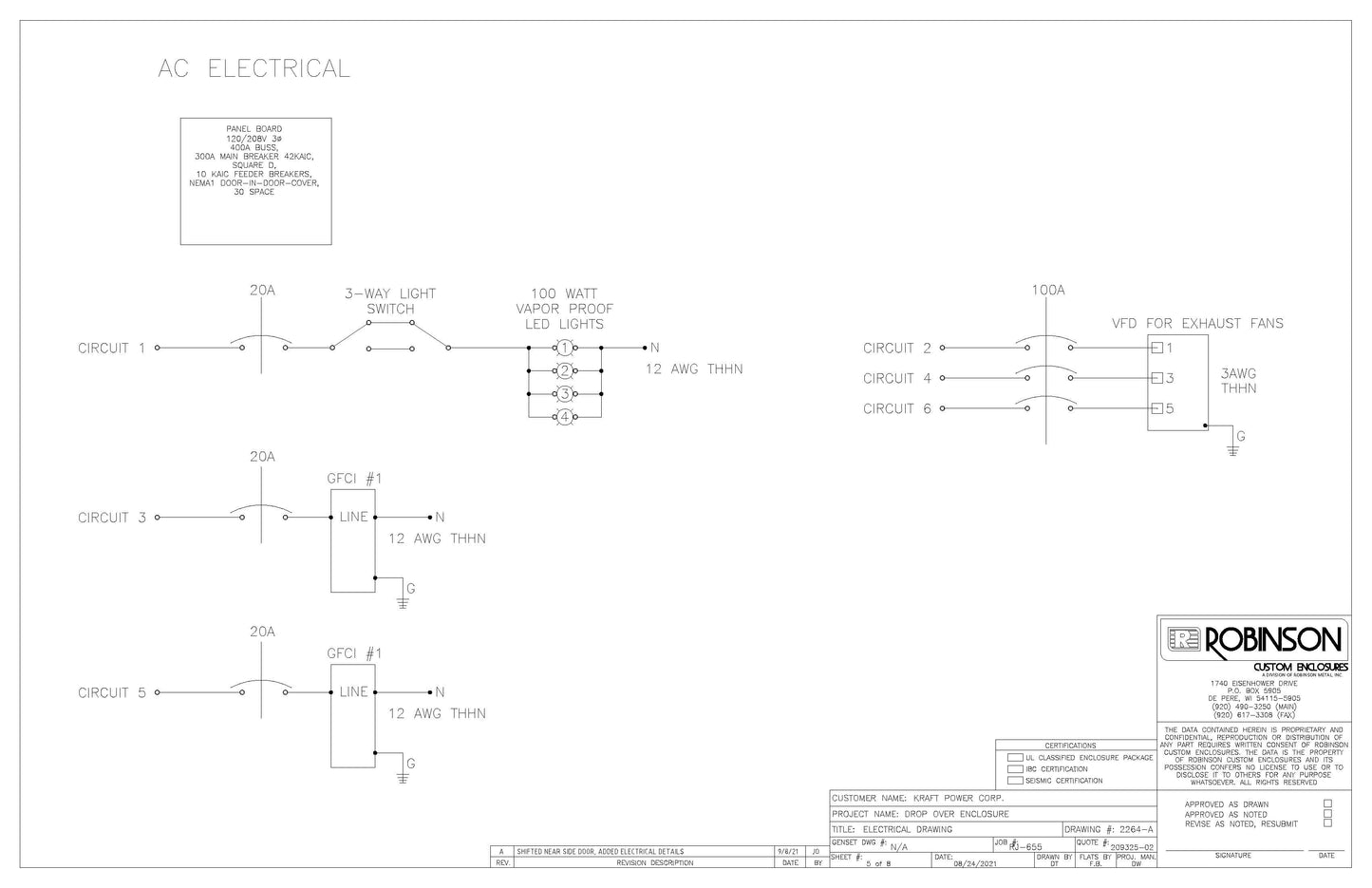 Drop Over enclosure for up to 1350 KW – Generator set