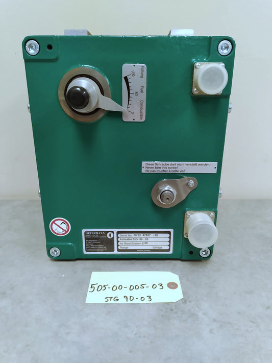 HEINZMANN 505-00-005-03 STG-90 ELECTRIC ACTUATOR