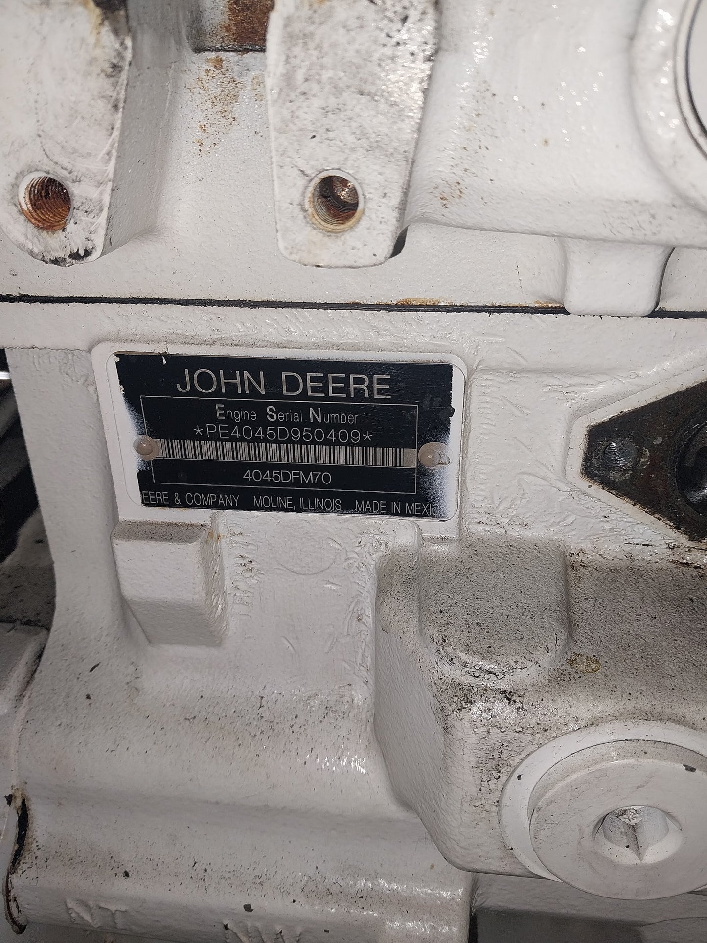John Deere 4045 Marine Diesel Engines