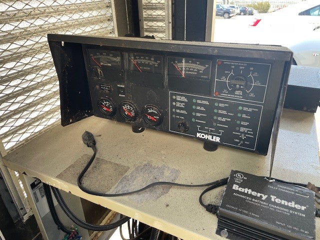 50 kw - KOHLER 50RZ natural gas fueled generator, 49 kw, 120/240 single phase