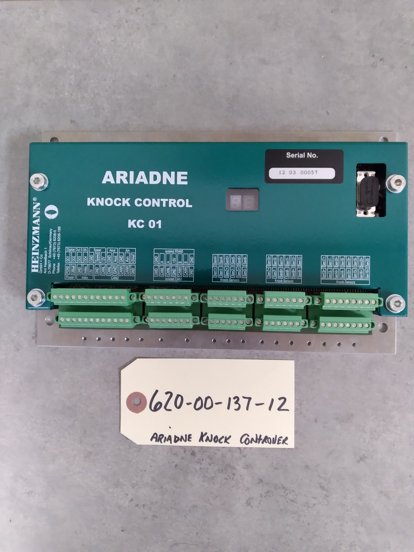 HEINZMANN 620-00-137-12 ARIADNE KC 01 KNOCK CONTROLLER