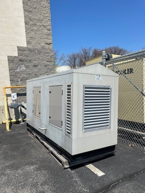 50 kw - KOHLER 50RZ natural gas fueled generator, 49 kw, 120/240 single phase