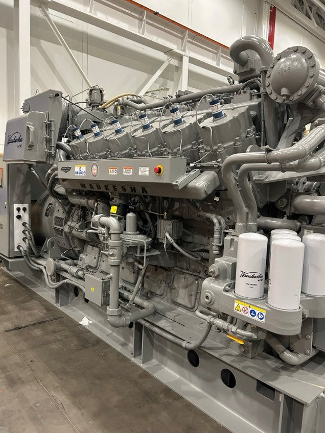 1200 KW - Waukesha VHP7044GSI S4 Generator Set, 60 or 50 hz application