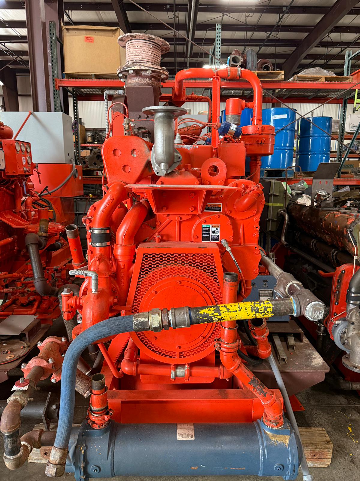 375 Kw - Waukesha VGF24GL Natural Gas Generator, 1800 rpm, 60 Hz, 480 vac
