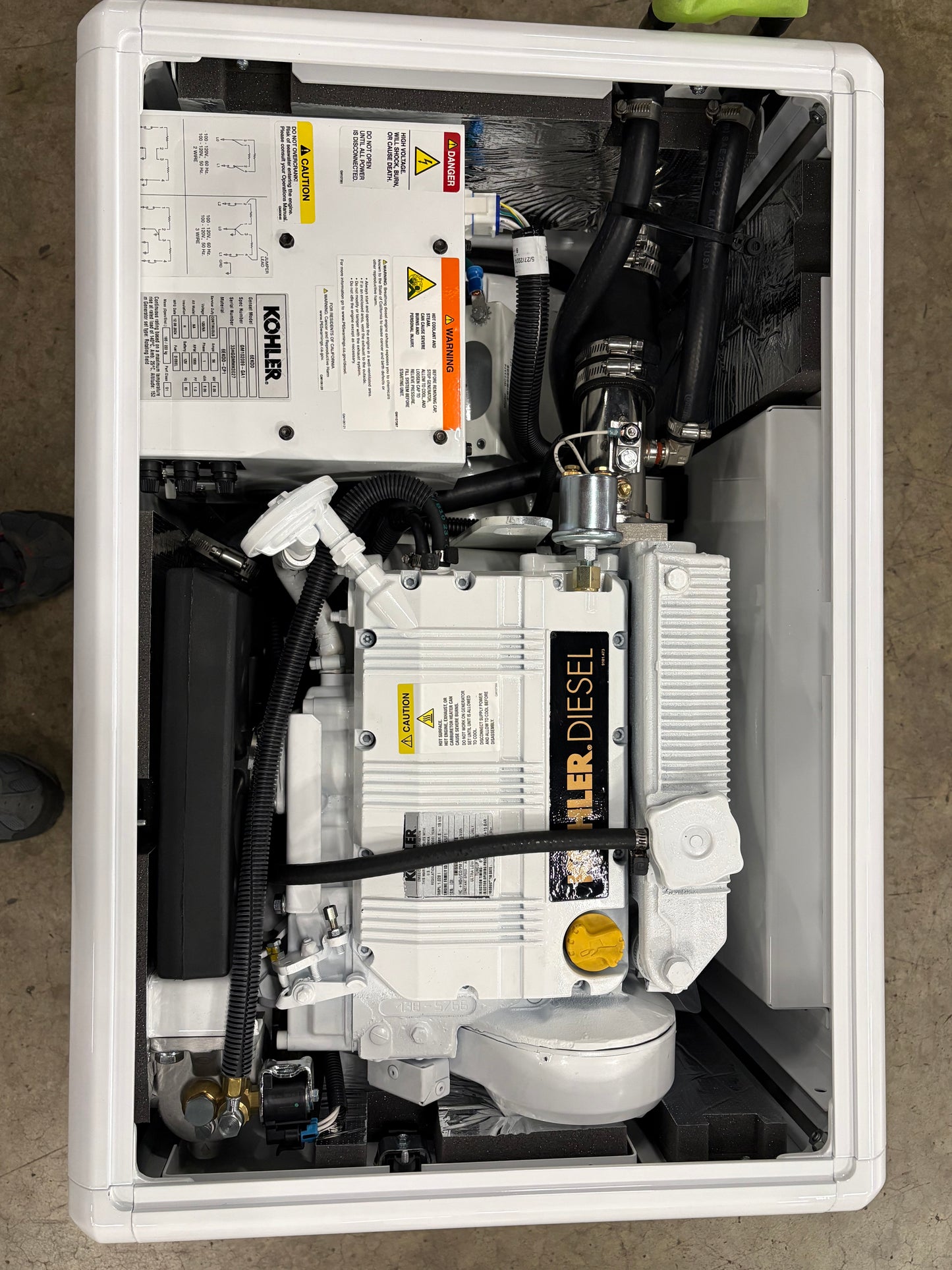 Kohler 6EKOD 6kw Marine Diesel Generator