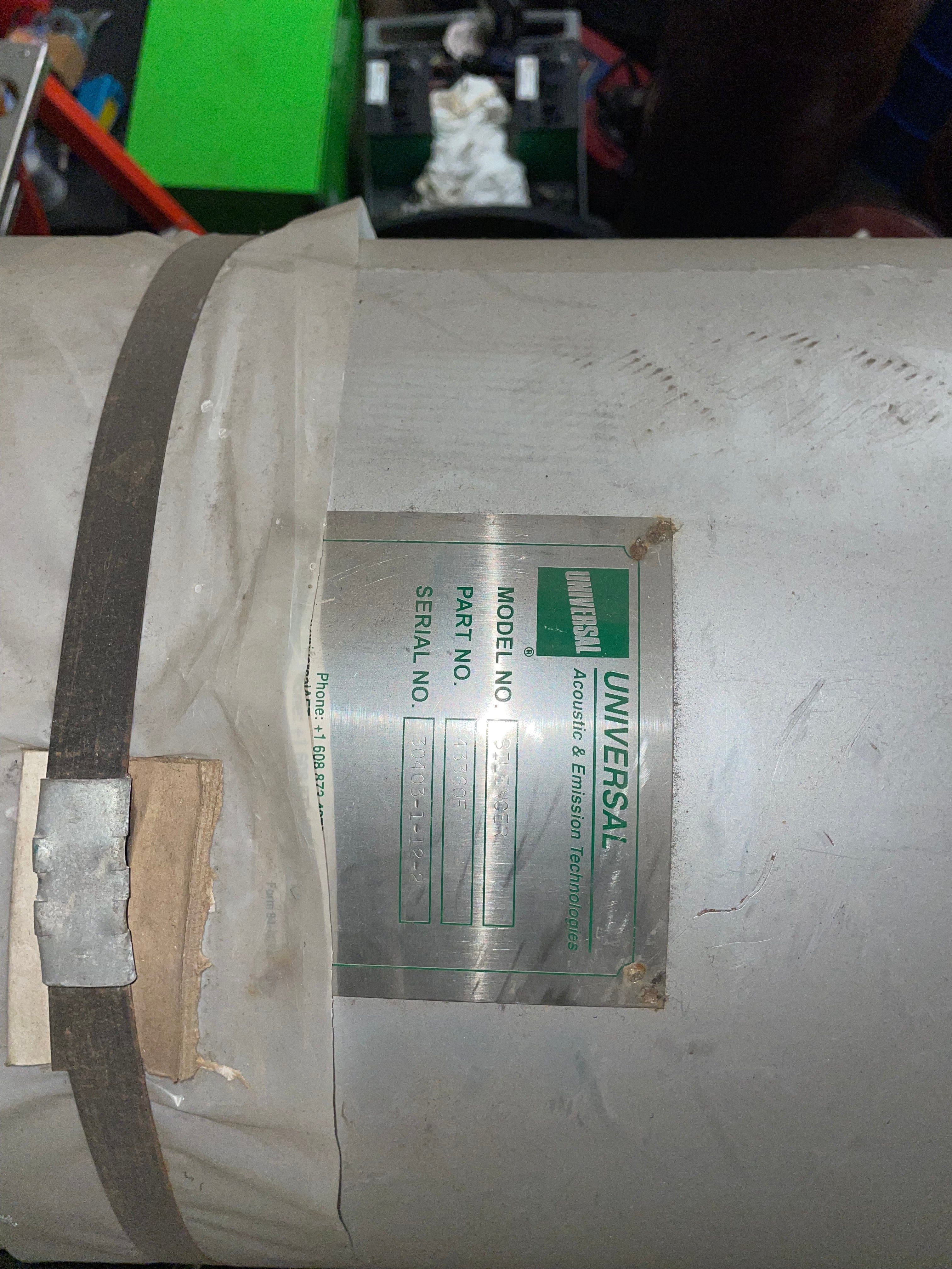 Nelson Global Products 43360F Critical Grade Silencer Type 3 - #43360F