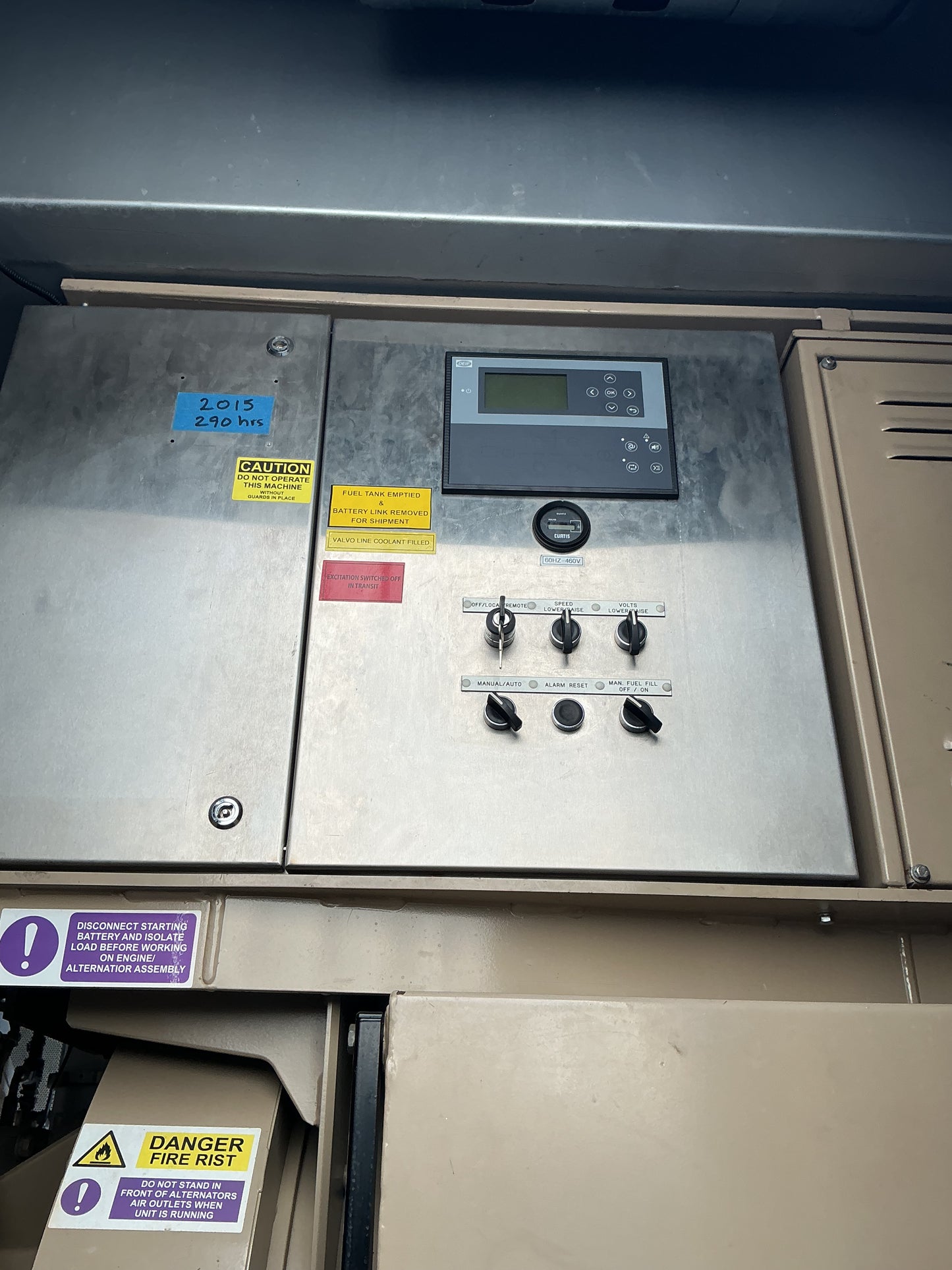 1500 Kw - Rental Generator - Cummins Diesel Engine