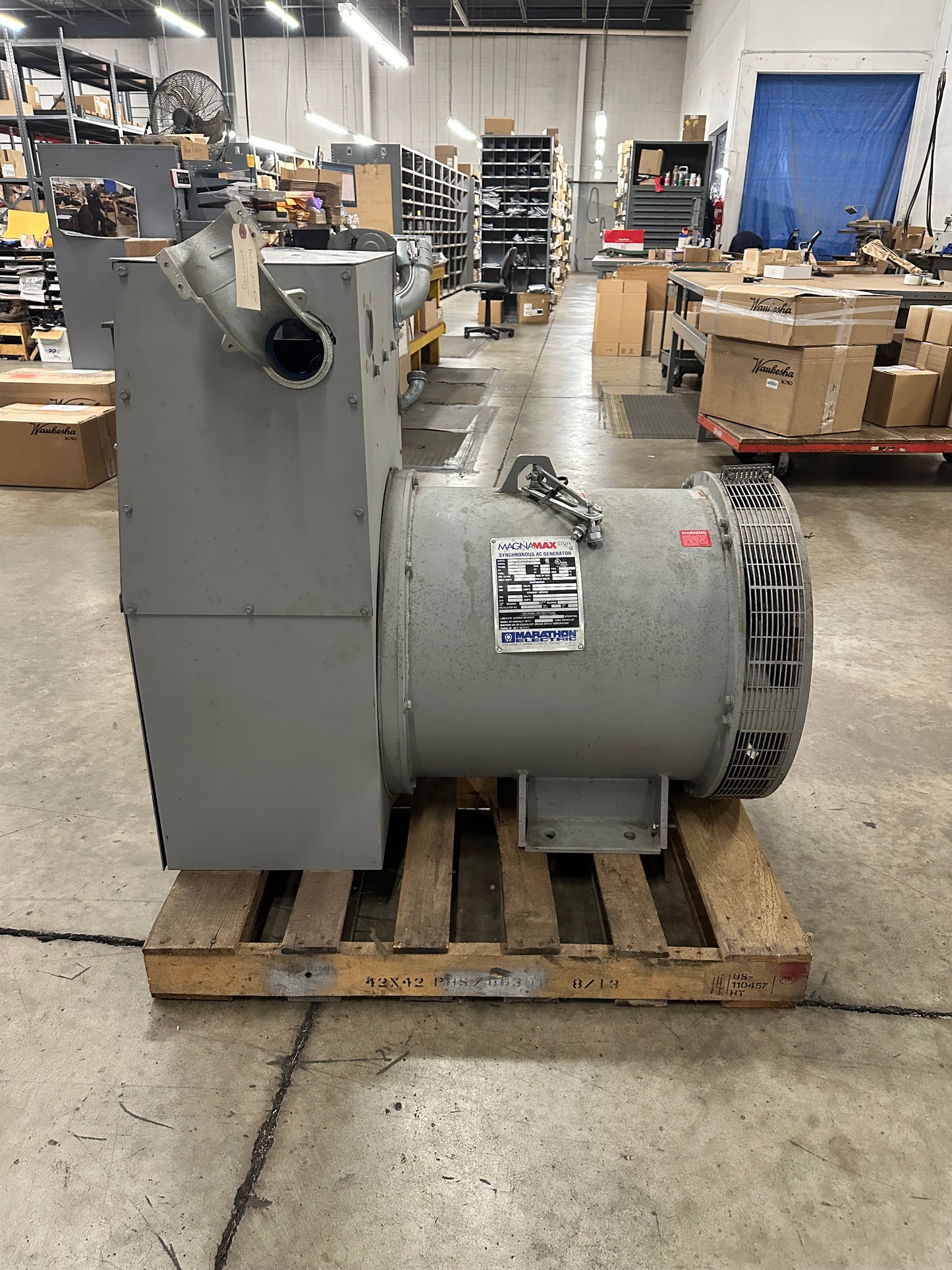 250kW Marathon Synchronous Alternator model 432RSL4015