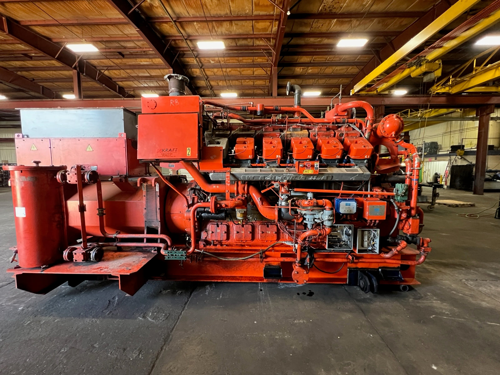 1200 Kw - Waukesha VHP7042GSI - 1200 KW, 60 HZ, 4800 VAC