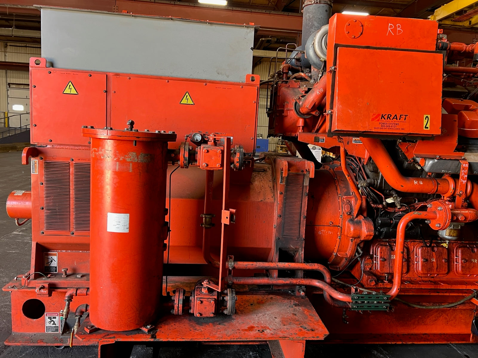 1200 Kw - Waukesha VHP7042GSI - 1200 KW, 60 HZ, 4800 VAC