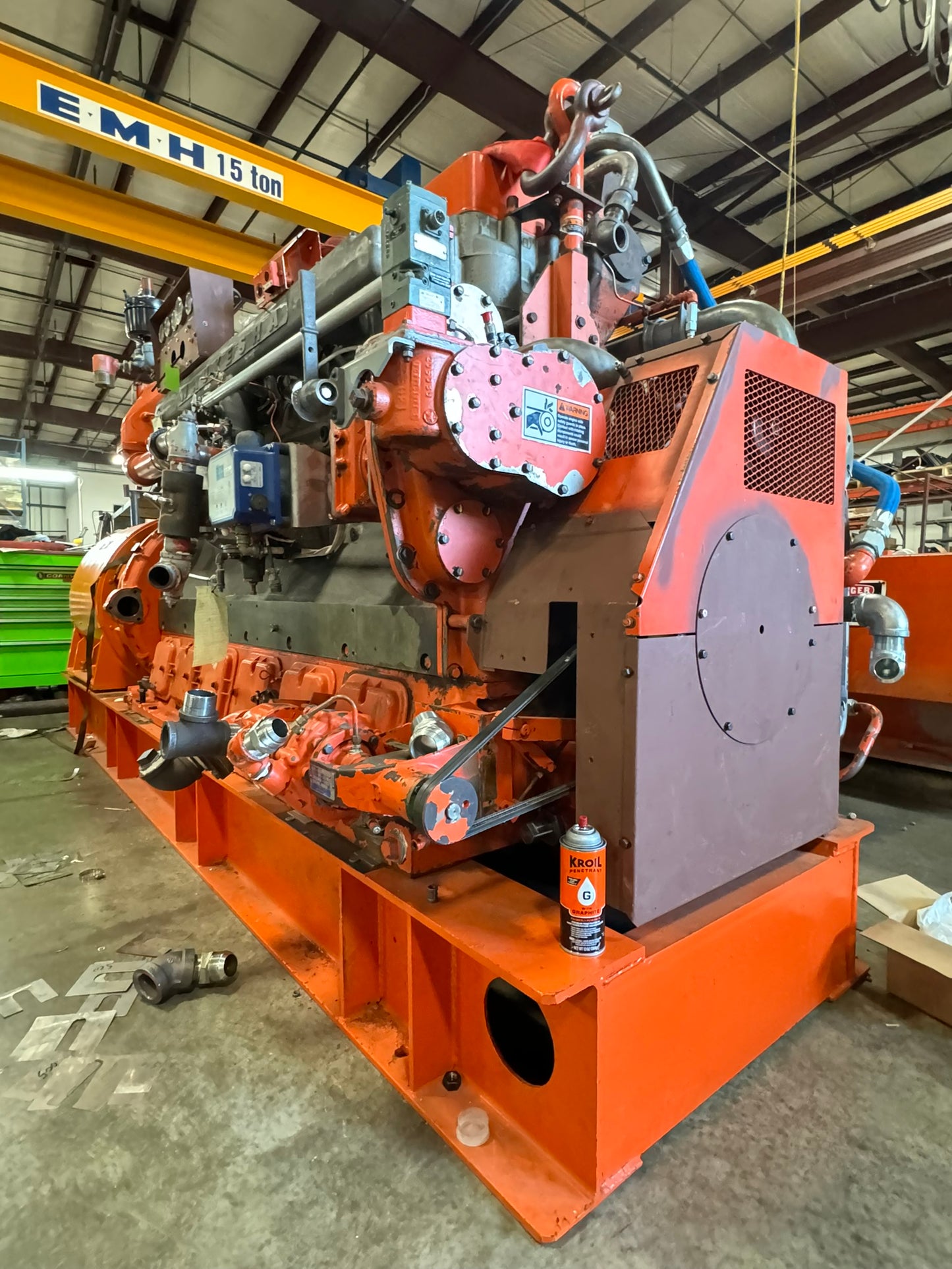 500 KW - Waukesha VHP3521GSI, 1200 RPM, 60 HZ, 480 VAC