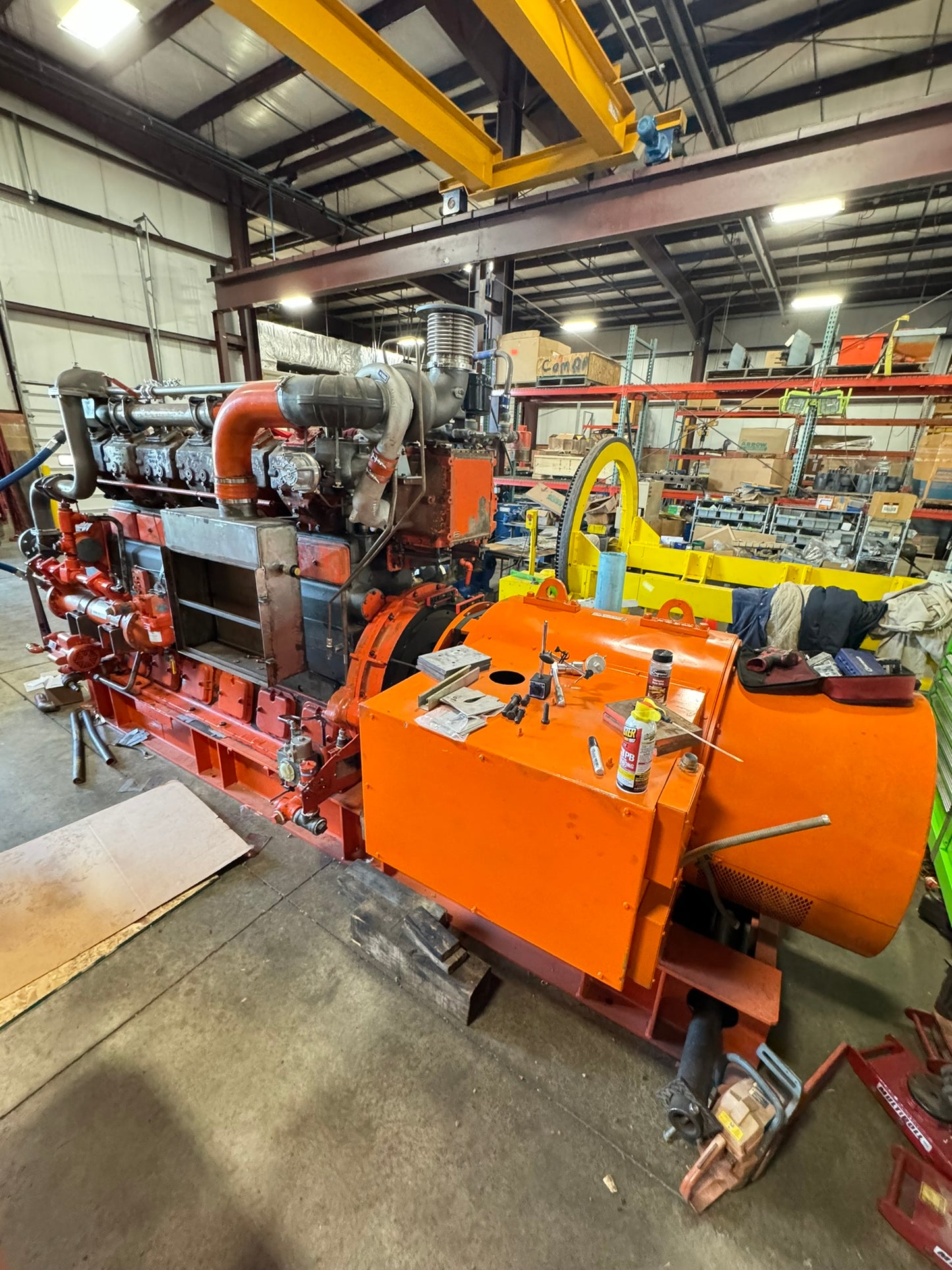 500 KW - Waukesha VHP3521GSI, 1200 RPM, 60 HZ, 480 VAC