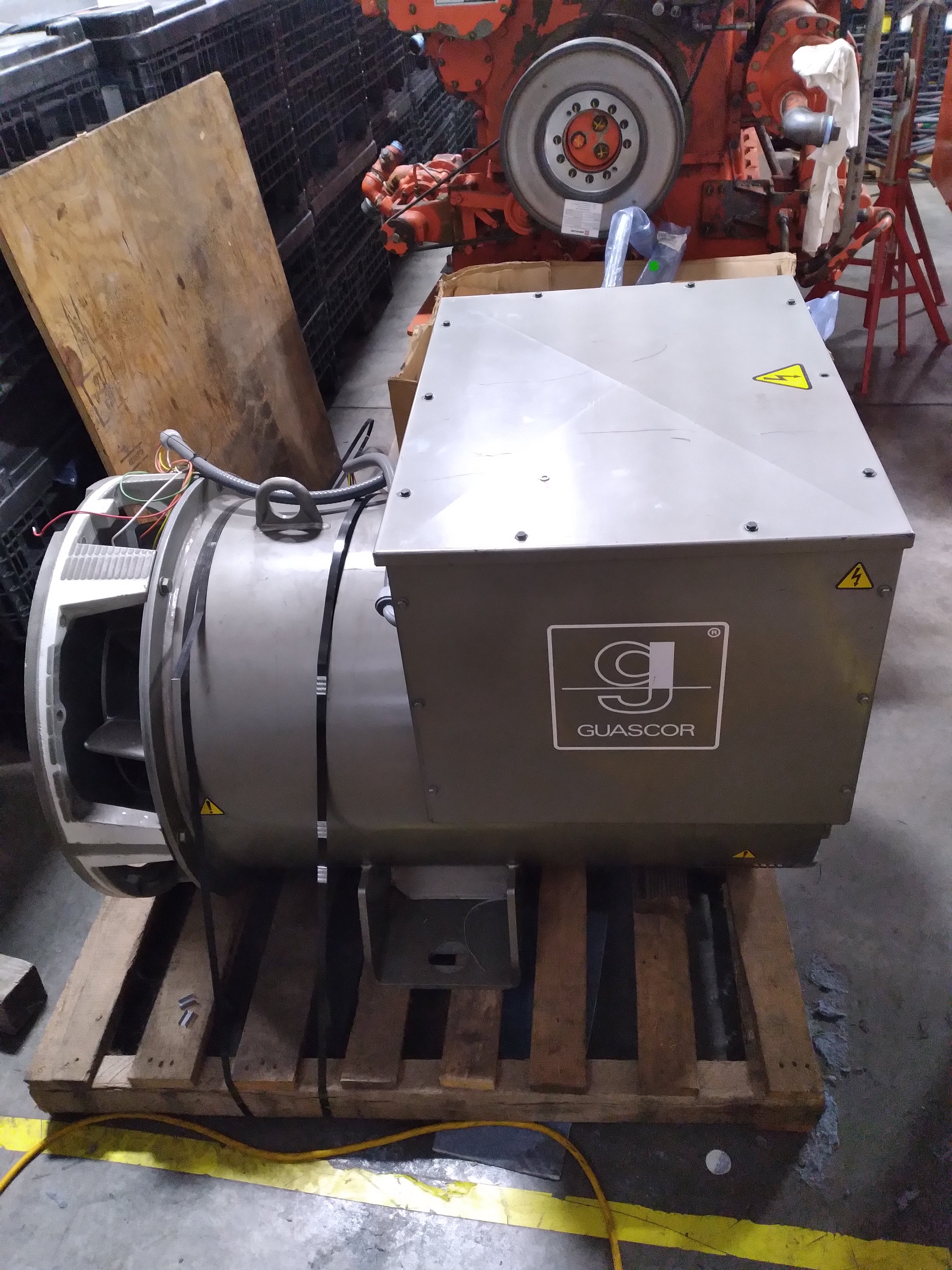 429 KW - Leroy Somer Alternator, LSA 47.2M7, 1800 rpm, 480 VAC