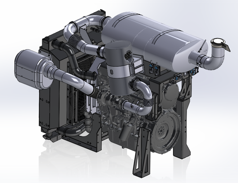 FPT C87 Tier 4 DIESEL Power Unit