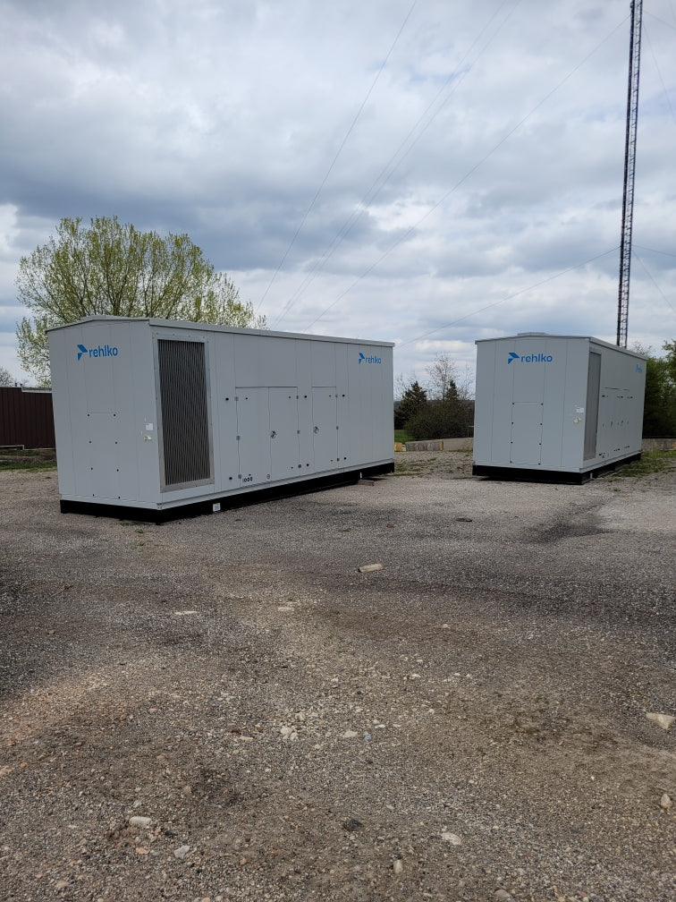 Rehlko/Kohler KD1000 1mw Diesel Generator with Enclosure