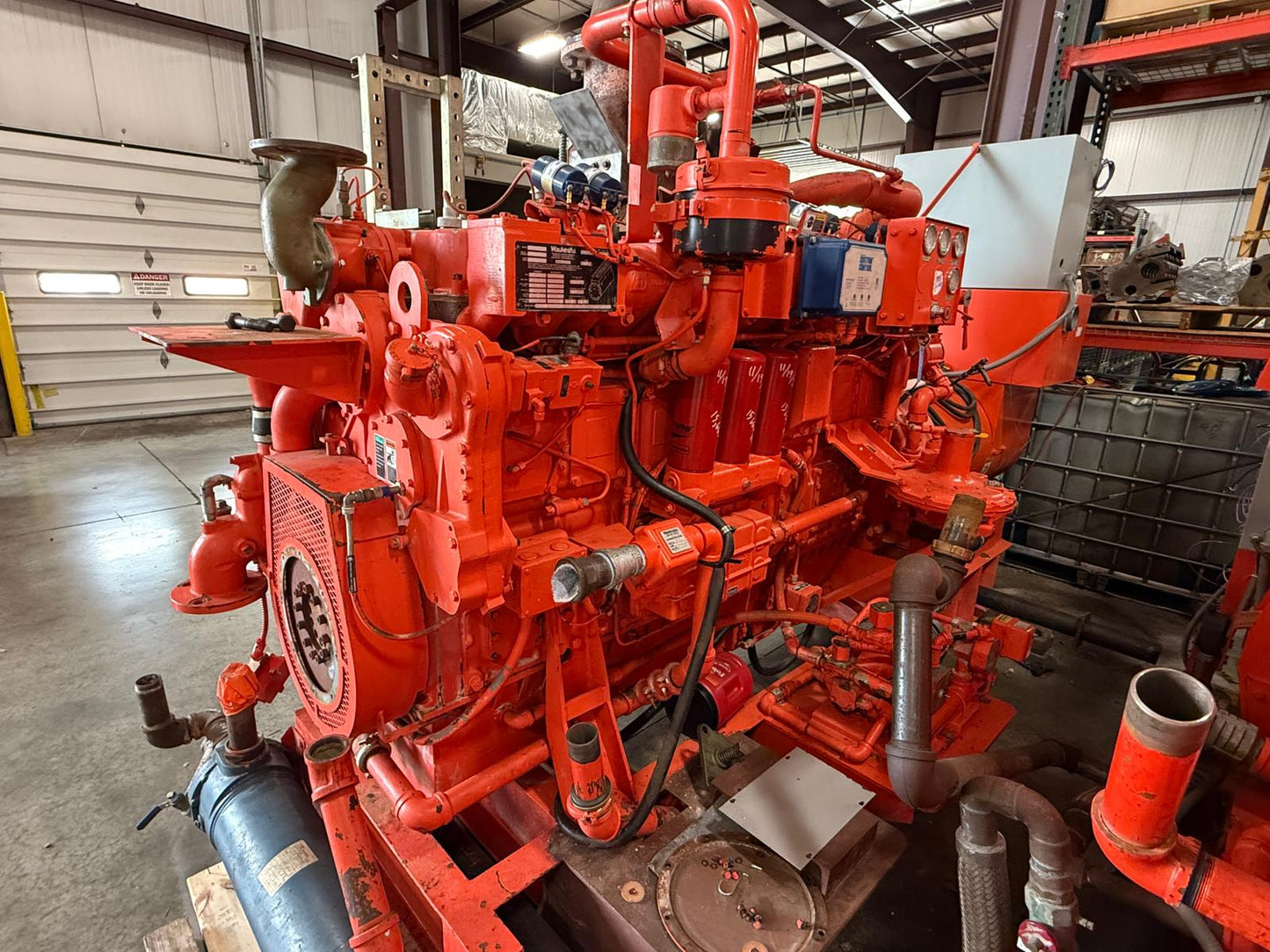 375 Kw - Waukesha VGF24GL Natural Gas Generator, 1800 rpm, 60 Hz, 480 vac