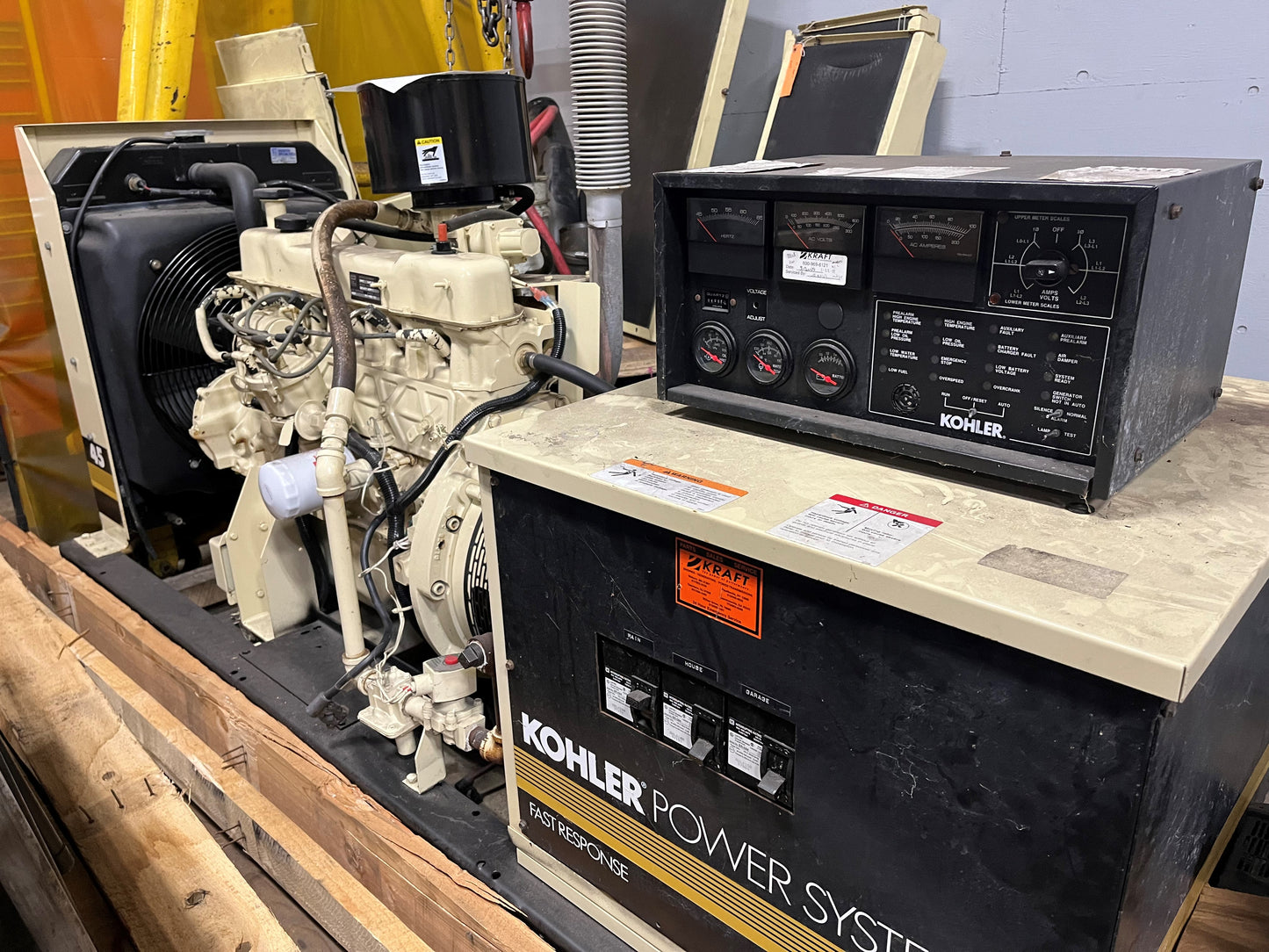 45 KW - Kohler Natural Gas Generator
