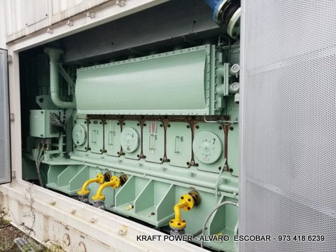 STX Nigata 1400 KW ISO Containers Generator Set