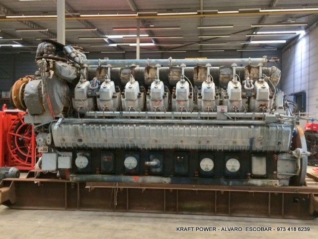 Waukesha 3000 KW Engine - Pre-owned