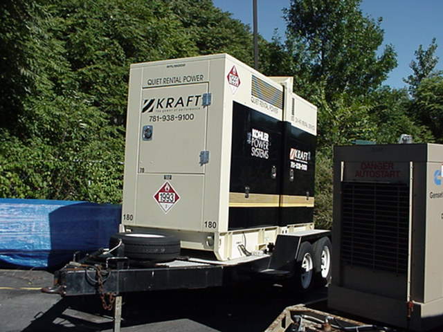 180 KW Kohler Diesel Generator Set Rental Unit