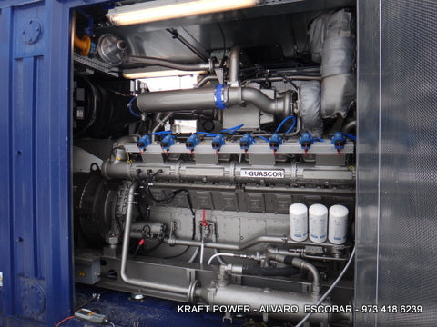 Siemens Guascor 830 KW Generator Set