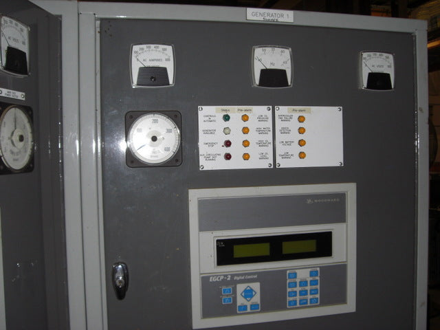 Enercon 902 AMP Switchgear Synchronization Control Panel