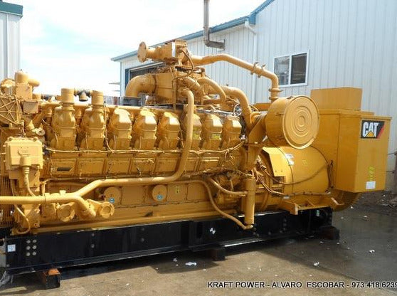 767 KW Caterpillar Natural Gas Engine