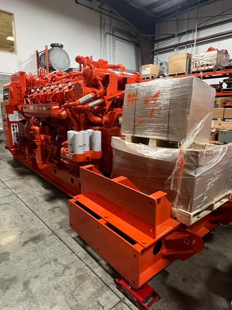 1350 KW - Waukesha - VHP7044GSI - S5 - ESM2 - 1200 RPM, 60 HZ, 480 VAC